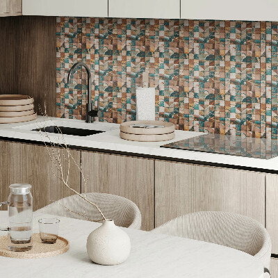 Dekorpaneel Mosaik mit Steinfliesen