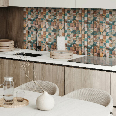 Dekorpaneel Mosaik mit Steinfliesen