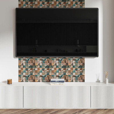 Dekorpaneel Mosaik mit Steinfliesen