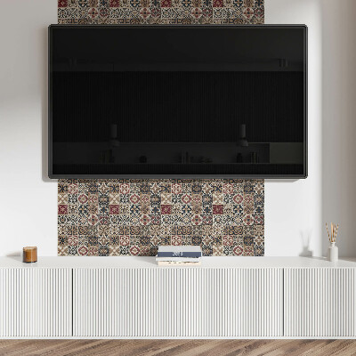 Pvc wandpaneel Mosaikmuster im Layout