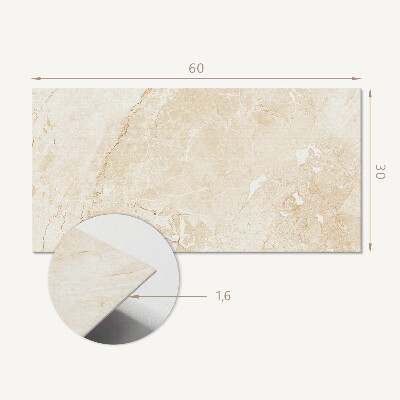 Pvc wandpaneel Elegantes Marmormuster