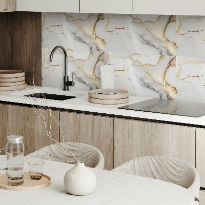 Pvc wandpaneel Elegantes Marmormuster