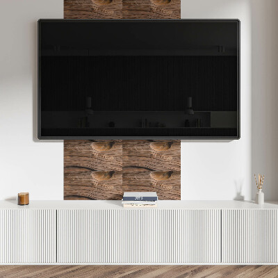 Pvc wandpaneel Natürliche Holzmaserung