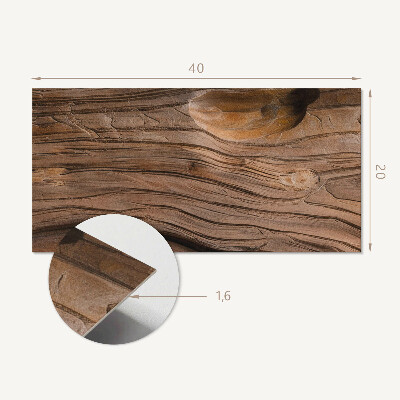 Pvc wandpaneel Natürliche Holzmaserung