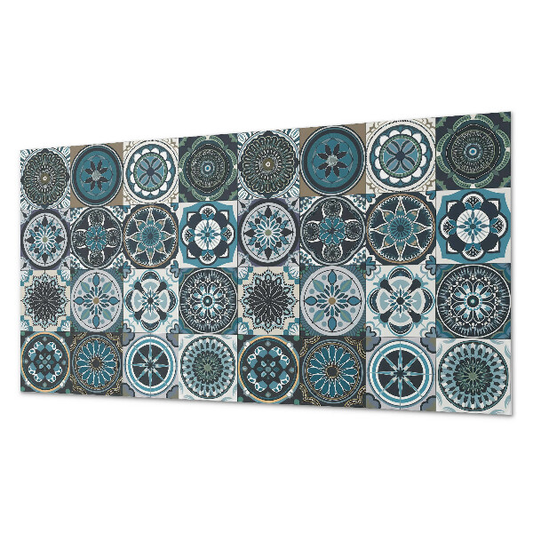 Pvc wandpaneel Karierte Mosaikmuster