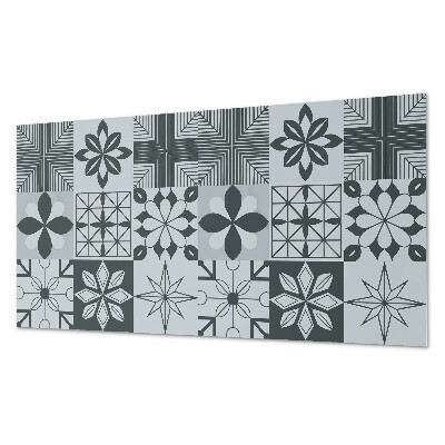 Pvc wandpaneel Geometrische Muster im Mosaik