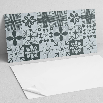 Pvc wandpaneel Geometrische Muster im Mosaik