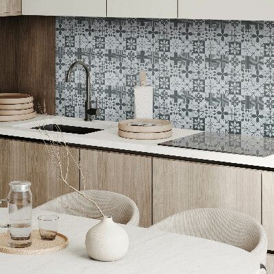 Pvc wandpaneel Geometrische Muster im Mosaik