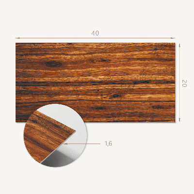 Pvc wandpaneel Natürliches Holzmuster