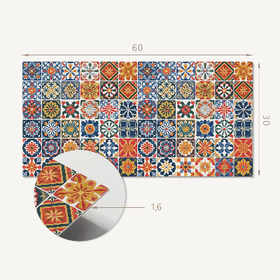 Dekorpaneel Mosaikfliesenmuster