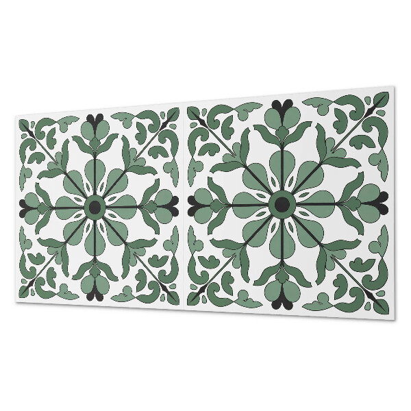 Pvc wandpaneel Pflanzenmuster mit Symmetrie