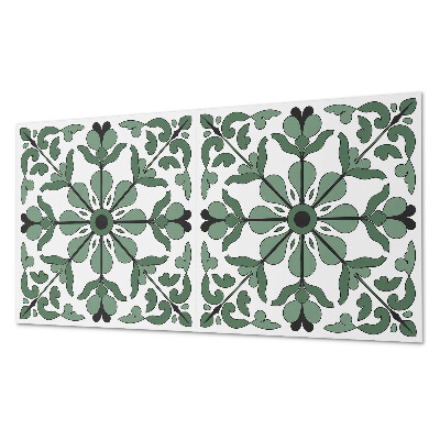 Pvc wandpaneel Pflanzenmuster mit Symmetrie