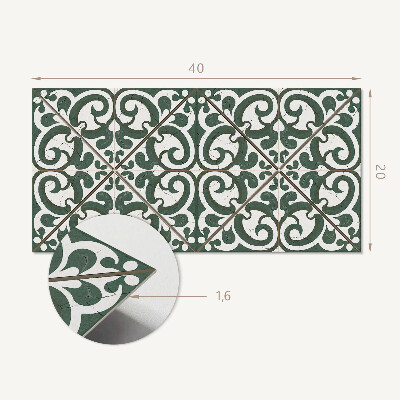 Pvc wandpaneel Muster mit Pflanzenmotiven