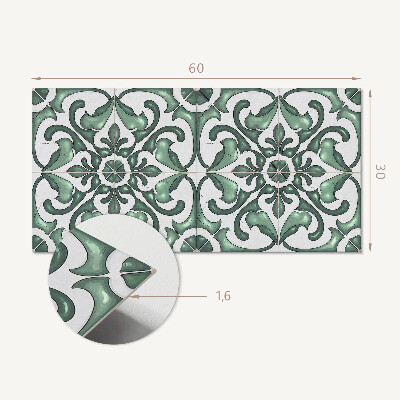 Wandverkleidung paneel Muster mit eleganten Motiven
