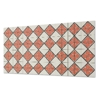 Dekorpaneel Geometrisches Rautenmuster