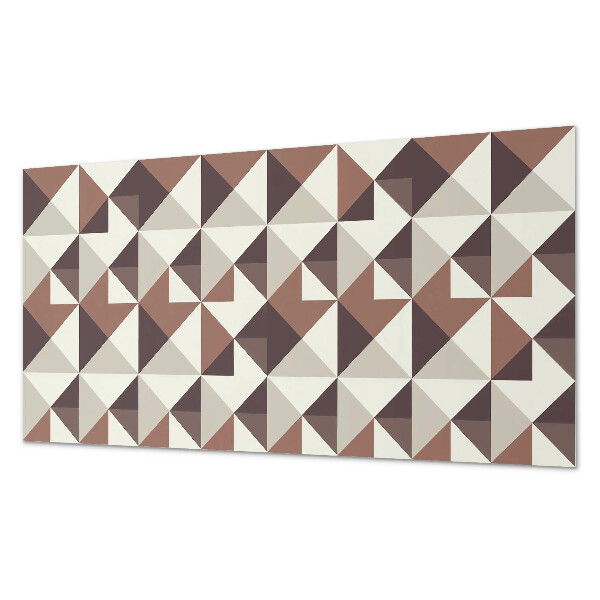 Wandverkleidung paneel Geometrisches Muster mit Dreiecken