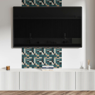 Pvc wandpaneel Abstrakte Formen und Gestalten