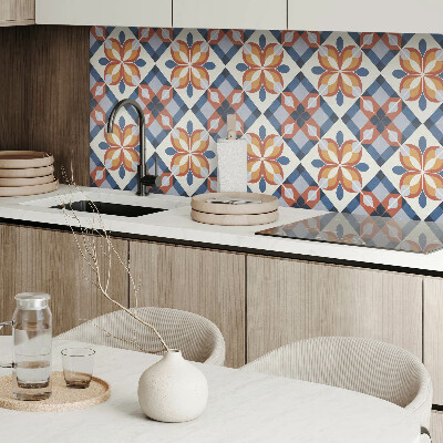 Wandverkleidung paneel Geometrisches Blumenmuster