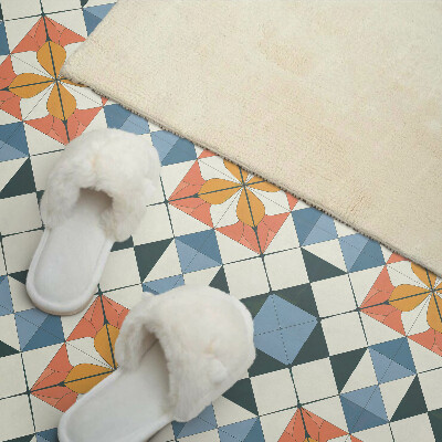 Pvc wandpaneel Geometrisches Blumenmuster
