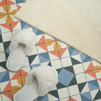 Pvc wandpaneel Geometrisches Blumenmuster