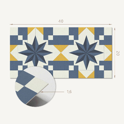 Wandverkleidung paneel Geometrisches Sternenmuster
