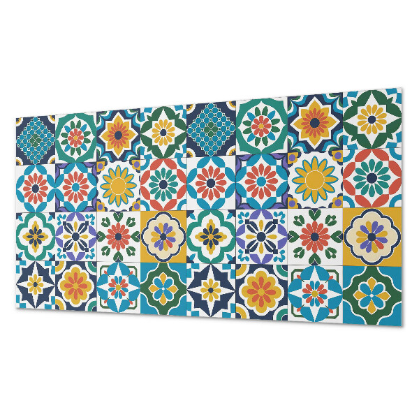 Pvc wandpaneel Florale und geometrische Muster