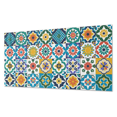Pvc wandpaneel Florale und geometrische Muster