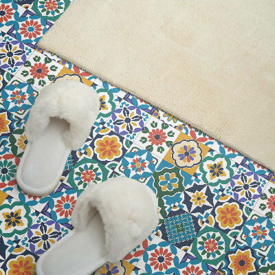 Pvc wandpaneel Florale und geometrische Muster