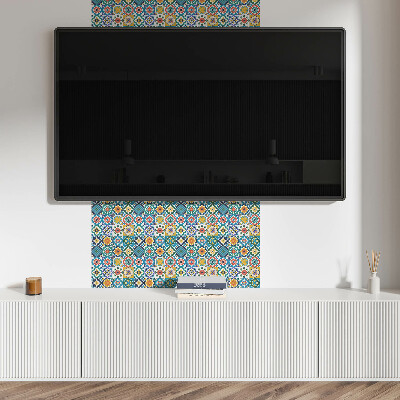 Pvc wandpaneel Florale und geometrische Muster