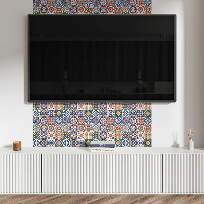 Dekorpaneel Mosaikmuster in Quadraten