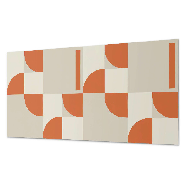 Pvc wandpaneel Abstrakte Anordnung von Formen