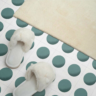 Pvc wandpaneel Geometrische Kreise in einem Raster