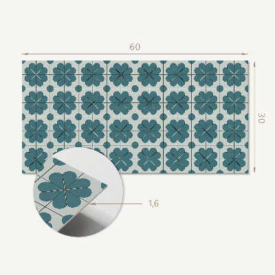 Wandverkleidung paneel Florale Muster im Arrangement