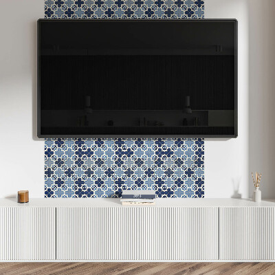 Pvc wandpaneel Geometrisches Blumenmuster