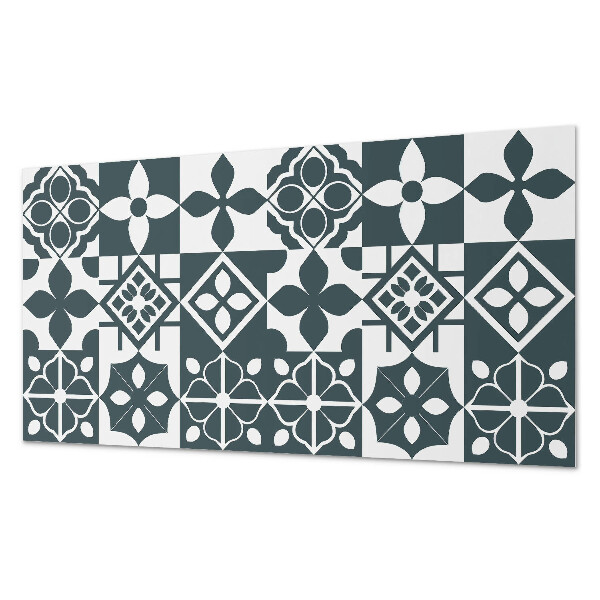 Pvc wandpaneel Geometrische Muster in Fliesen