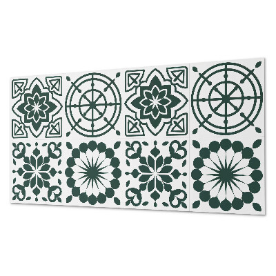 Wandverkleidung paneel Florale und geometrische Muster