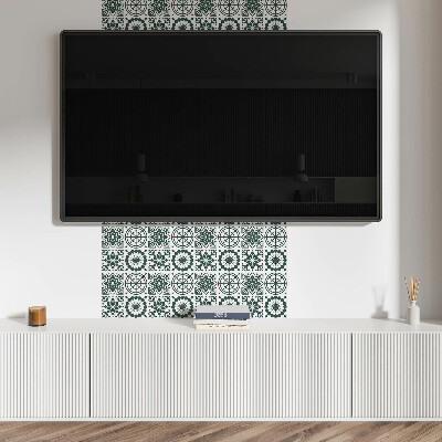 Wandverkleidung paneel Florale und geometrische Muster