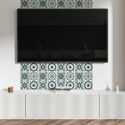 Wandverkleidung paneel Florale und geometrische Muster