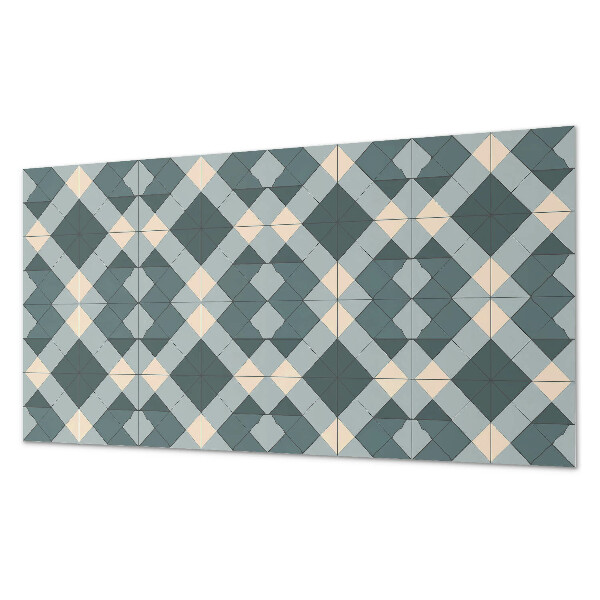 Pvc wandpaneel Geometrisches Rautenmuster