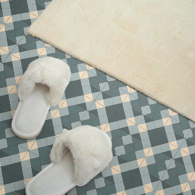 Pvc wandpaneel Geometrisches Rautenmuster