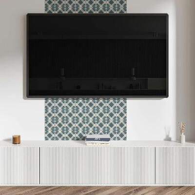Pvc wandpaneel Geometrisches Rautenmuster