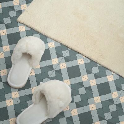 Pvc wandpaneel Geometrisches Rautenmuster