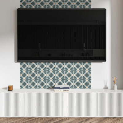 Pvc wandpaneel Geometrisches Rautenmuster