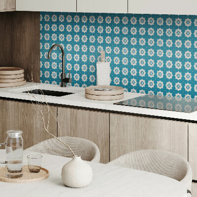 Pvc wandpaneel Geometrisches Blumenmuster