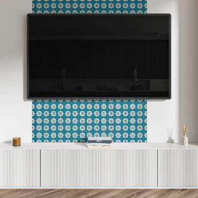Pvc wandpaneel Geometrisches Blumenmuster