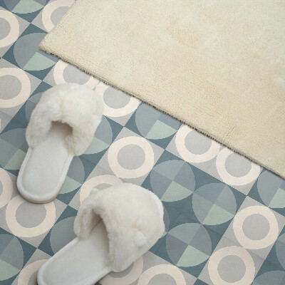 Pvc wandpaneel Geometrie von Kreisen und Formen