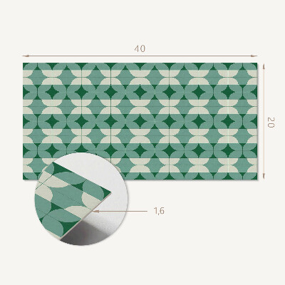 Wandverkleidung paneel Geometrie wellenförmiger Formen