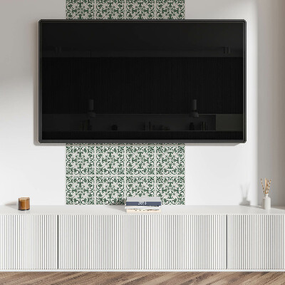 Pvc wandpaneel Pflanzenmuster mit floralem Motiv