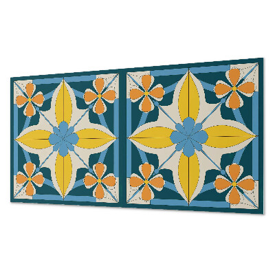 Wandverkleidung paneel Florales geometrisches Muster