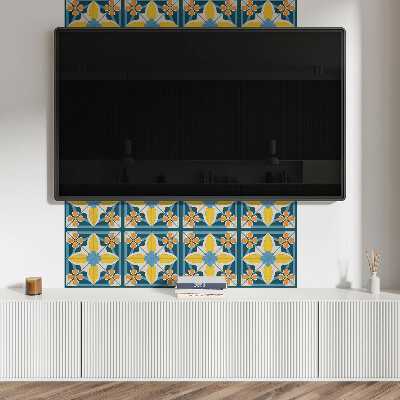 Wandverkleidung paneel Florales geometrisches Muster